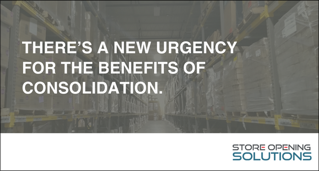There's a new urgency for the benefits of consolidation.