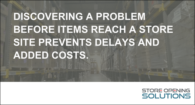 Discovering problems prevent delays and added costs.
